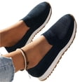 thumbnail image 7 of LTTVQM Orthopedic Dress Shoes for Women Arch Support Slip on Non Slip Nurse Shoes Wide Width Knitted Mesh Stretch Business Casual Shoes Comfortable 2026 Orthopedic Shoes Dark Blue 36(US-5.5), 7 of 7