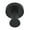 Black, variant on Avallon Stainless Steel Bathroom Robe Hook in Matte Black