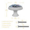 thumbnail image 5 of Raccoon Fluorescent Drawer Pulls with Screws - Round 4-Pack, Glow-in-the-Dark Knobs for Cabinets, Wardrobes, and Dressers, 5 of 6
