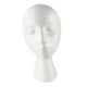 thumbnail image 4 of Cabeza de maniquí ligera, cabeza de maniquí, cabello, gafas, sombrero, exhibición, soporte para postizos A, 4 of 9