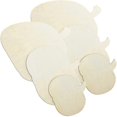 thumbnail image 3 of 6pcs Autumn Pumpkin Wooden Cutouts Thanksgiving Wood Signs Blank Pumpkin Block Pendant 30X23CM, 3 of 5
