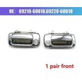 thumbnail image 2 of Car Front Left+Right Exterior Outside Door Handle 69210-60010,69220-60010 for Land Cruiser 80 LC80 1, 2 of 5
