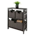 thumbnail image 2 of Leo 4pc Storage Shelf with Basket Set, 2 of 7