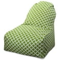 thumbnail image 1 of Majestic Home Goods Indoor Outdoor Sage Bamboo Bean Bag Kick-it Chair 30 in L x 26 in W x 30 in H, 1 of 6
