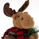 thumbnail image 3 of Dibujos animados encantadores de piezaza Santa Claus ciervos muñeca de Navidad de cumpleaños juguete para niños Yuyangstore Decoración navideña de pie para muñecas, 3 of 8