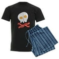 thumbnail image 6 of CafePress - Bacon And Eggs Skull Men's Dark Pajamas - Men's Dark Loose Fit Cotton Pajama Set, 6 of 7