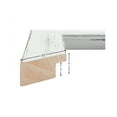 thumbnail image 2 of 30x33 Rustic Country White Picture Frame Solid Wood, 2 of 5