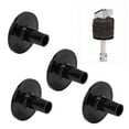 thumbnail image 2 of 15Pcs Instrument Cymbal Accessories Plastic Black Drum Bracket Sleeve Durable Drum Base Percussion Instrument Solid Drum Components, 2 of 9
