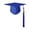 Blue, variant on Graduation Cap with 2026 Tassel for Adults High School and Bachelor Master,Dark Green
