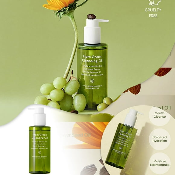 200ml Cleansing Oil Facial Makeup Remover Mild Cleansing Oil Quick Cleansing Remover Effective Cleansing Oil