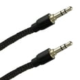 thumbnail image 2 of VM Audio 3.5mm Auxiliary Sound Stereo 5-Foot Tablet Smartphone Car Cable, Black, 2 of 3