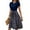 Navy, variant on Holiday Dresses for Women Mini Dating Fit and Flare Maxi Dress for Ladies Plus Size Female Clothing Robe Popular Sexy Clothes for Woman Vestido Feminino
