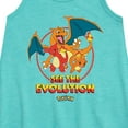 thumbnail image 2 of Pokémon - Charmander See The Evolution - Youth Girls A-line Dress, 2 of 4