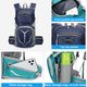 thumbnail image 4 of Bolsa de ciclismo Adepaton mochila deportiva multifuncional azul oscuro CPB-US-CJZ595-3, 4 of 5