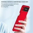 thumbnail image 6 of Allytech Magntic Case for Samsung Galaxy Z Flip 3, Compatible with Magsafe Wireless Charging Support Drop Proof Anti-Scratch Shockproof Slim Case Cover for Samsung Galaxy Z Flip 3 - Red, 6 of 7