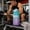 Green, variant on Portable Sports Water Bottle with Gradient Design, Versatile Dual Beverage Holder, Hexagonal Shape for Enhanced Grip, Ideal for Outdoor Activities and Fitness Enthusiasts