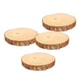 thumbnail image 4 of 4 piezas de madera natural, portavelas, accesorios de fotografía, círculos de madera para 13cmx13cmx2cm BLESIY sujetavelas, 4 of 8