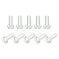 thumbnail image 1 of Unique Bargains M6x20mm Plastic Phillips Bolts PC Pan Head Machine Screws Transparent 20 Pack, 1 of 5