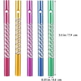 thumbnail image 4 of Aluminum Wind Chime Tubes Replacement DIY Wind Chime Parts Kit for Decoration Random Color 3.14 In 100 Pcs, 4 of 4