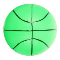 WRITWAA Small Inflatable Ball PVC Round Basketball for Teens 1Pack