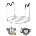 thumbnail image 1 of Pressure Cooker Instant Pot Trivet Wire Steam Rack with Heat Resistant Handles;Pressure Cooker Instant Pot Trivet Steam Rack with Heat Resistant Handles, 1 of 6