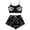 Black1&1080, variant on BOOMNY Halloween Pajamas Women Spooky Skeleton Graphic Sleeveless Tops Shorts Pjs Sets Lightweight Hallowmas Loungewear Nightwear