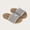 Gray, variant on Kids Summer Breathable Mesh Woven Hollow Out Soft Sole Non-Slip Casual Beach Slippers Sandals for Boys Girls Indoor Outdoor Pool Shower Slides Yellow 3(11 Years)