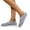 Grey, variant on UKAP Womens Casual Shoes Lace Up Flats Slip On Loafers Ladies Canvas Shoe Comfortable Boat Pink 5