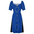 thumbnail image 4 of Europe EU Flag Short Sleeved Dress Woman clothes Woman clothing womens dress Summer skirt Dress, 4 of 5