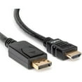 thumbnail image 3 of Rocstor Premium DisplayPort to HDMI Converter Cable - 6 ft - 4K - DisplayPort  (Y10C127B1), 3 of 5