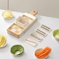 thumbnail image 3 of zhangmingg Multifunctional 4 In 1 Vegetable Cutter Kitchen Gadget for Effortless Slicing Grating and Shredding with Detachable Components, 3 of 6