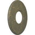 thumbnail image 3 of 51 1/8"OD x 19 7/8"ID x 2"P Deco Ceiling Medallion (Fits Canopies up to 19 7/8"), Hand-Painted Witch Hazel Crackle, 3 of 7