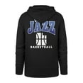 thumbnail image 3 of Men's '47 Black Utah Jazz 2025/26 City Edition Jab Step Headline Hoodie, 3 of 3