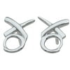 925 Sterling Silver Womens Stud Earrings Makes Unique Woman Birthday Gift Ideas, XO Sterling Silver Earrings