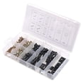thumbnail image 2 of Sidaley 170 unids/set tornillo de tuerca Universal en forma de U sujetador de Panel de puerta de tablero Interior Kit surtido accesorios Vehículos, repuestos y accesorios Mis, 2 of 6