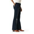 thumbnail image 3 of Levi Strauss Signature Women's and Women's Plus Mid Rise Slimming Bootcut Jeans, 29.5", 31.5” and 33.5” Inseams, Sizes 2-28, 3 of 7
