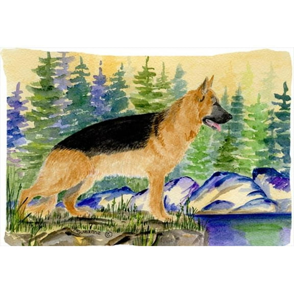 20.5 x 30 in. German Shepherd Moisture Wicking Fabric Standard Pillowcase