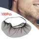 thumbnail image 4 of 100 piezas de cubiertas desechables de nailon para barba, protectores de barba, material suave, varios tamaños Negro, 4 of 9