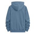 thumbnail image 4 of uvwlwu Hoodies for Men 2025 Spring And Autumn Winter New And Fashion Loose Sports Hooded Hoodie(Size:3XL), 4 of 7