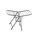 thumbnail image 1 of Tendedero plegable con ruedas de acero al carbono con estructura triangular de tubo cuadrado grueso de dos capas para dormitorio y balcón 14 metros gris, 1 of 9