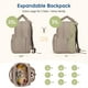 thumbnail image 2 of Bolsa de pañales mommore, ampliable, grande, para 2 niños o gemelos, 2 of 6
