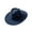 Navy Blue, variant on Suede Cowboy Hat Western Style Sturdy Adjustable Chin Strap for All Day Wear Navy Blue