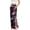 Hot Pink, variant on Women’s Side Velcro Closure Easy Access Rehabilitation Pants with Cartoon Elephant Print Comfortable Elastic Waistband Design