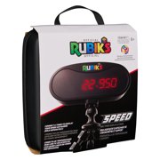 Rubik’s Cube, Mini Timer Display & Stand, Includes Case, Clear Display Device & Adjustable Stand for At-Home Speedcubing Practice, Brain Teaser Puzzle for Adults, Fidget Toy for Kids, Ages 8 & Up
