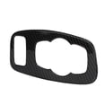 thumbnail image 2 of Headlamp Switch Panel Trim Headlight Switch Frame Headlight Switch Decor Headlight Switch Cover Carbon Fiber Style Replacement For Ford Focus Sedan/Hatchback 2019-2021 ANGGREK Headlight Switch Cover, 2 of 8