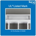 thumbnail image 2 of Placa frontal para muebles ICC, modular universal, 4 puertos, blanca, 2 of 9