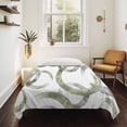 thumbnail image 4 of Sage Green Grey Tapestry for Bedroom Wall Hanging Tapestry, Geometric Circle Modern Abstract Simple Art Ceiling Backdrop Tapestries Poster Blanket Wall Decor for Teens Room Living Room Dorm 59" x 79", 4 of 8