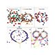 thumbnail image 4 of 1Box/6000 Pcs Clay Beads for Bracelet Making, 24 Colors Flat Round Polymer Clay Beads 6mm Spacer Heishi Beads with Pendant Charms Kit and Elastic Strings for Jewelry Making Kit Bracelets Necklace For, 4 of 5