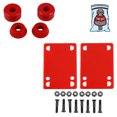 thumbnail image 1 of Skateboard Bushings Med 96 with Red Riser Pads and 1" Phillips Hardware, 1 of 1