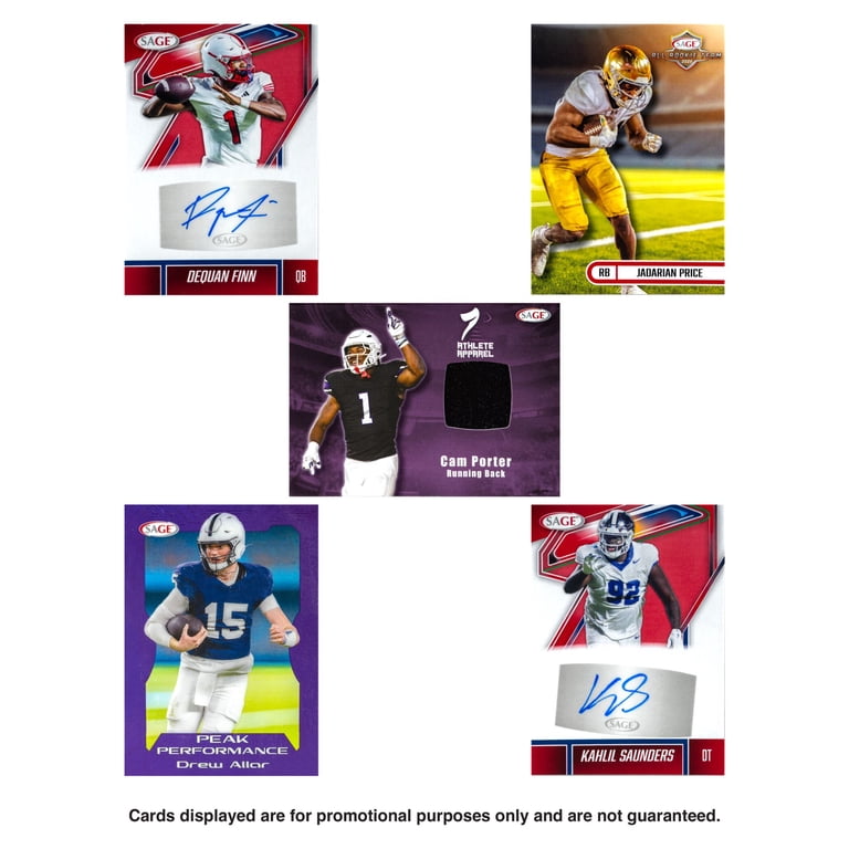 26 Sage High Series Football Trading Cards Mega Box - Walmart.com